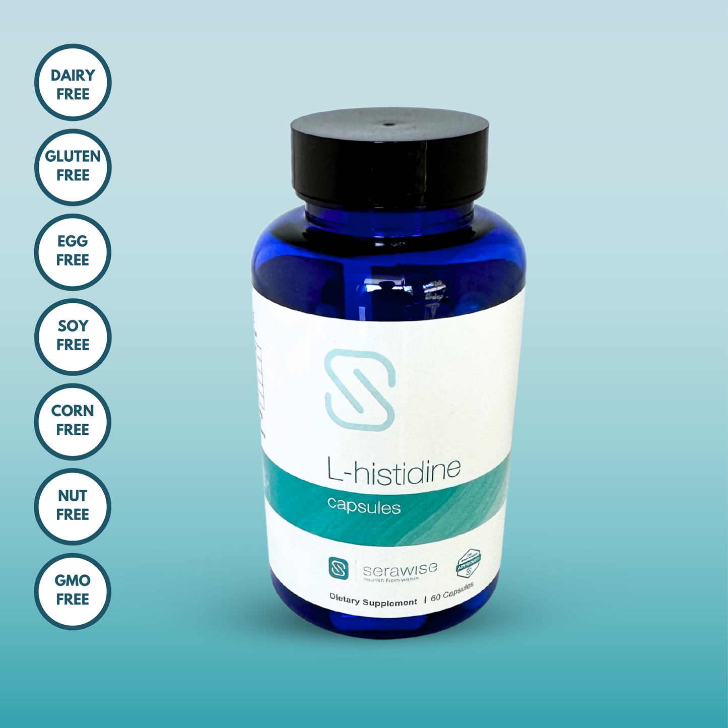 L-Histidine 600mg Capsules