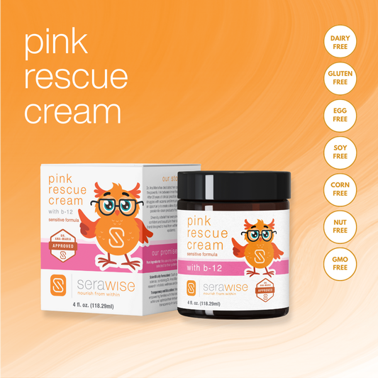 Pink Rescue Cream with B-12