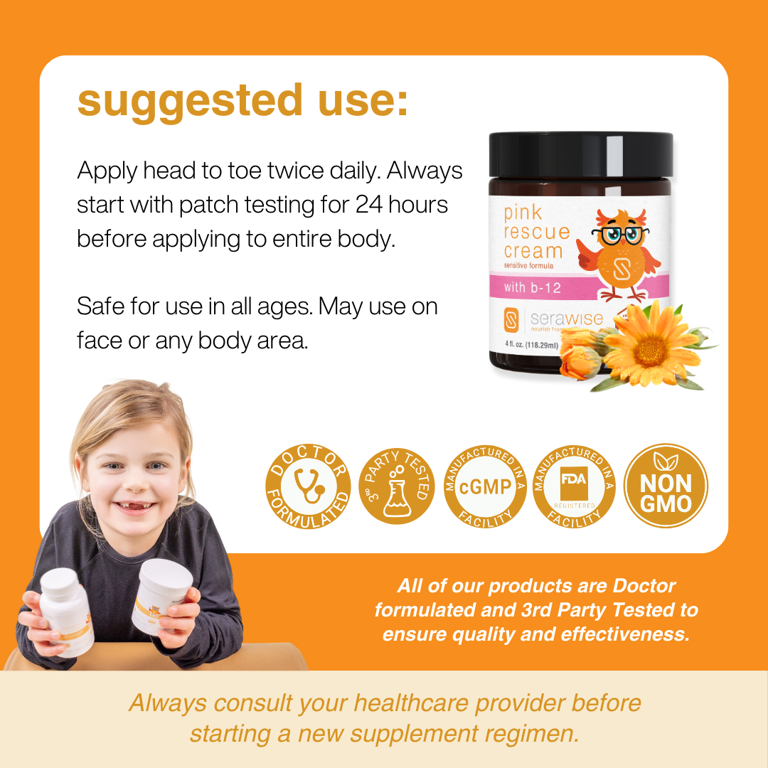 Pink Rescue Cream with B-12