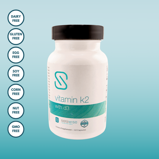 Vitamin K2 with D3 | 60 Capsules